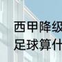 西甲降级区是什么意思（西乙在世界足球算什么）