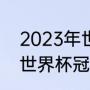 2023年世界杯预计冠军（2023女足世界杯冠军是谁）