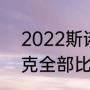 2022斯诺克世锦赛时间（22年斯诺克全部比赛）