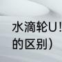 水滴轮U！W是什么意思（数控u和w的区别）