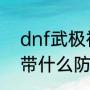 dnf武极神话搭配表宝哥（DNF武极带什么防具）