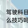 驾驶科目二的倒桩，怎样找点，有什么技巧吗