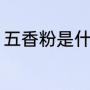 五香粉是什么（五香粉指的是什么呢）