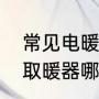 常见电暖气有哪些加热方式（暖风机取暖器哪个热的快一点）