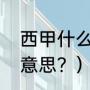 西甲什么意思？（德甲英超西甲什么意思？）