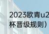 2023欧青u21晋级规则（2021欧洲杯晋级规则）