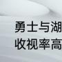 勇士与湖人相同战绩谁排前面（湖人收视率高还是勇士收视率高）
