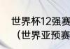 世界杯12强赛参赛队报名人数几个人（世界亚预赛小组排名规则）