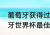葡萄牙获得过几次世界杯冠军（葡萄牙世界杯最佳成绩是第几名）