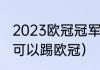 2023欧冠冠军是哪个队（荷甲第几名可以踢欧冠）