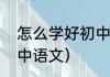 怎么学好初中语文（怎么才能学好初中语文）