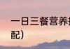 一日三餐营养搭配（如何均衡营养搭配）