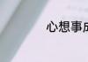 心想事成是啥意思呀