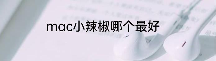 mac小辣椒哪个最好