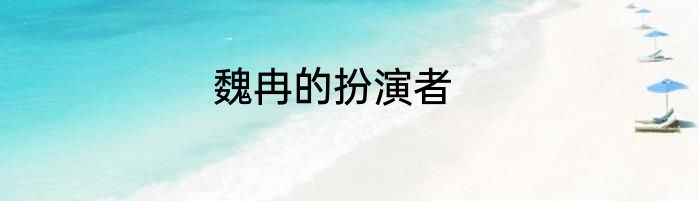 魏冉的扮演者