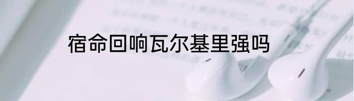 宿命回响瓦尔基里强吗