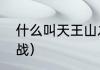 什么叫天王山之战（什么叫天王山之战）