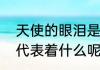 天使的眼泪是什么意思（天使的眼泪代表着什么呢）