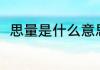 思量是什么意思（细思量什么意思）