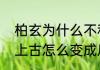 柏玄为什么不和后池相认（千古绝尘上古怎么变成后池了）