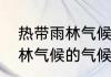 热带雨林气候的特点是什么　热带雨林气候的气候特征是什么