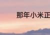 那年小米正芬芳蔡怀玉结局