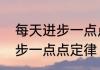 每天进步一点点是什么意思　每天进步一点点定律