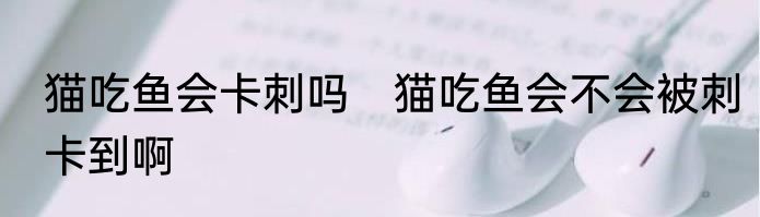 猫吃鱼会卡刺吗　猫吃鱼会不会被刺卡到啊