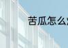 苦瓜怎么炒饭不苦又好吃
