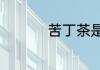 苦丁茶是什么树的叶子