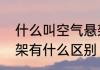什么叫空气悬架　空气悬挂和空气悬架有什么区别