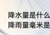 降水量是什么降水量毫米是什么意思　降雨量毫米是什么概念