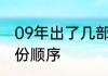 09年出了几部假面骑士　假面骑士年份顺序