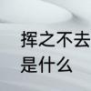 挥之不去什么意思　挥之不去的意思是什么