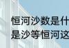 恒河沙数是什么意思　如恒河沙，如是沙等恒河这段话什么意思