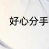 好心分手歌词　好心分手歌词含义