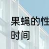 果蝇的性状及基因型　果蝇能活多长时间