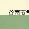 谷雨节气是什么意思　谷雨介绍