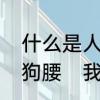 什么是人鱼线，爱之把，麒麟臂，公狗腰　我的狗狗腰老弓着