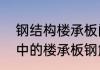 钢结构楼承板间距最大多少　钢结构中的楼承板钢筋是怎么布置的