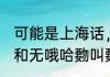 可能是上海话，求高人解答:拉丝机覅和无哦哈覅叫覅偶家　勿要读音
