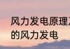 风力发电原理及特点　风力发电原理的风力发电