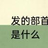发的部首是什么偏旁　发的偏旁部首是什么