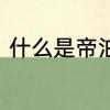 什么是帝泊洱啊　带洱同音字的成语