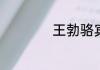 王勃骆宾王杜牧朝代