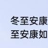 冬至安康暖心祝福语　别人给你发冬至安康如何回复