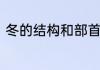 冬的结构和部首　冬字的偏旁叫什么