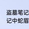 盗墓笔记蛇眉铜鱼在第几部　盗墓笔记中蛇眉铜鱼是什么
