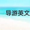 导游英文名词　领队跟导游的区别