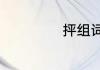 抨组词有哪些词语